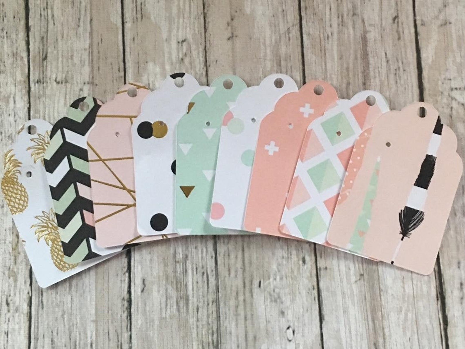 24 Earring Display Cardscardstock earring holdersjewelry Etsy