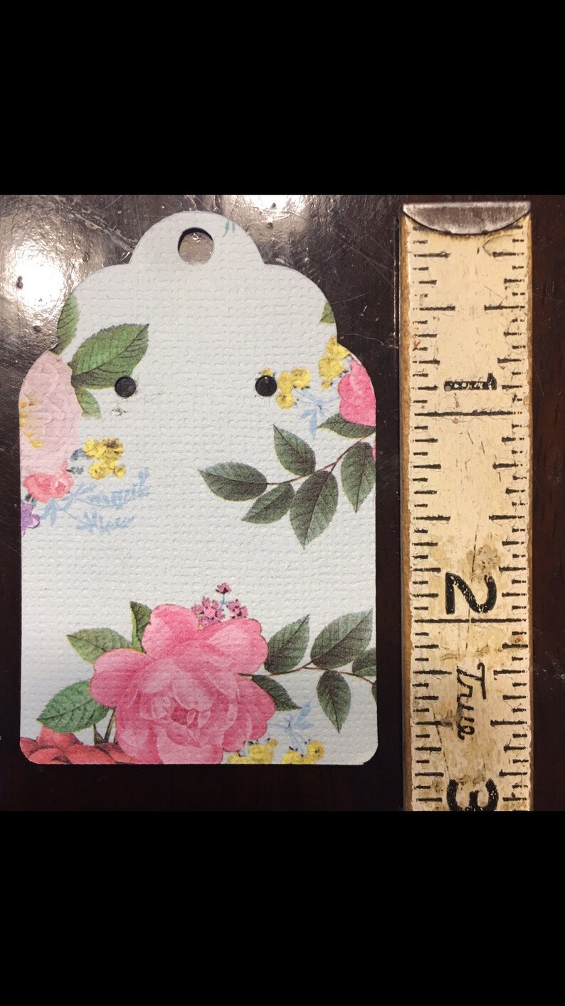 24 Earring Display Cardscardstock earring holdersjewelry Etsy