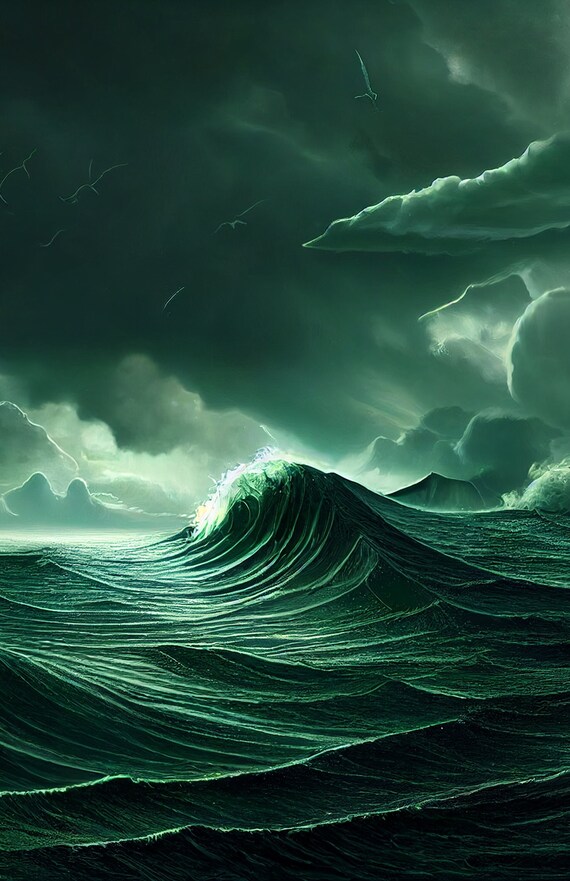 Nautical Theme Printable Art Original Design Choose Your Etsy