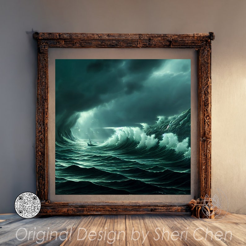 Nautical Theme Printable Art Original Design Choose Your - Etsy