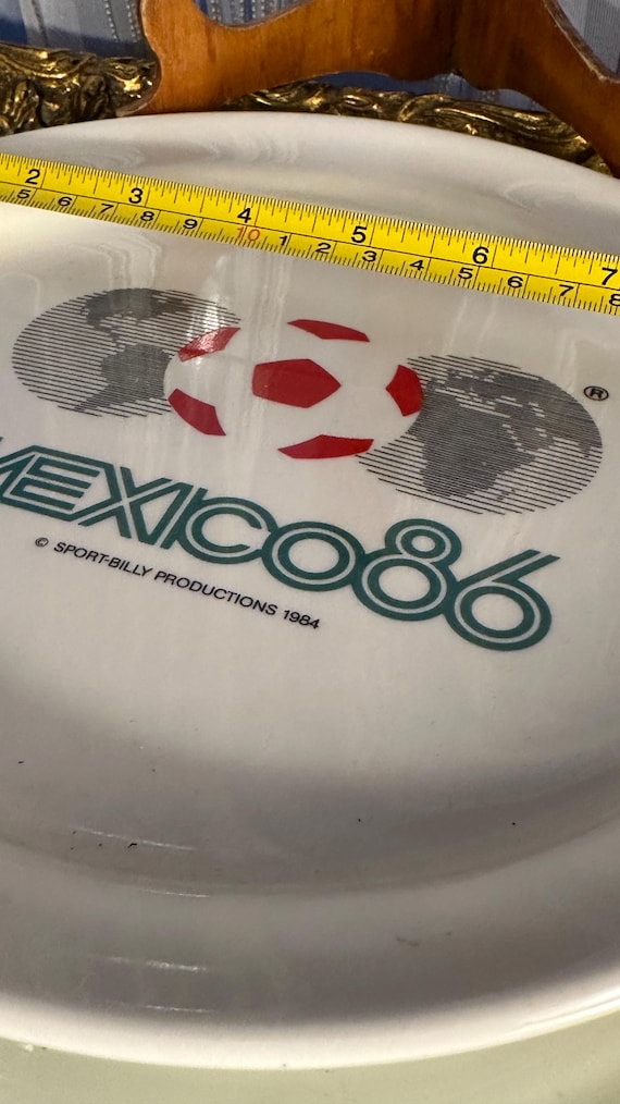 Vintage 1986 Mexico 86 World Cup Collector Plate – Sport-billy