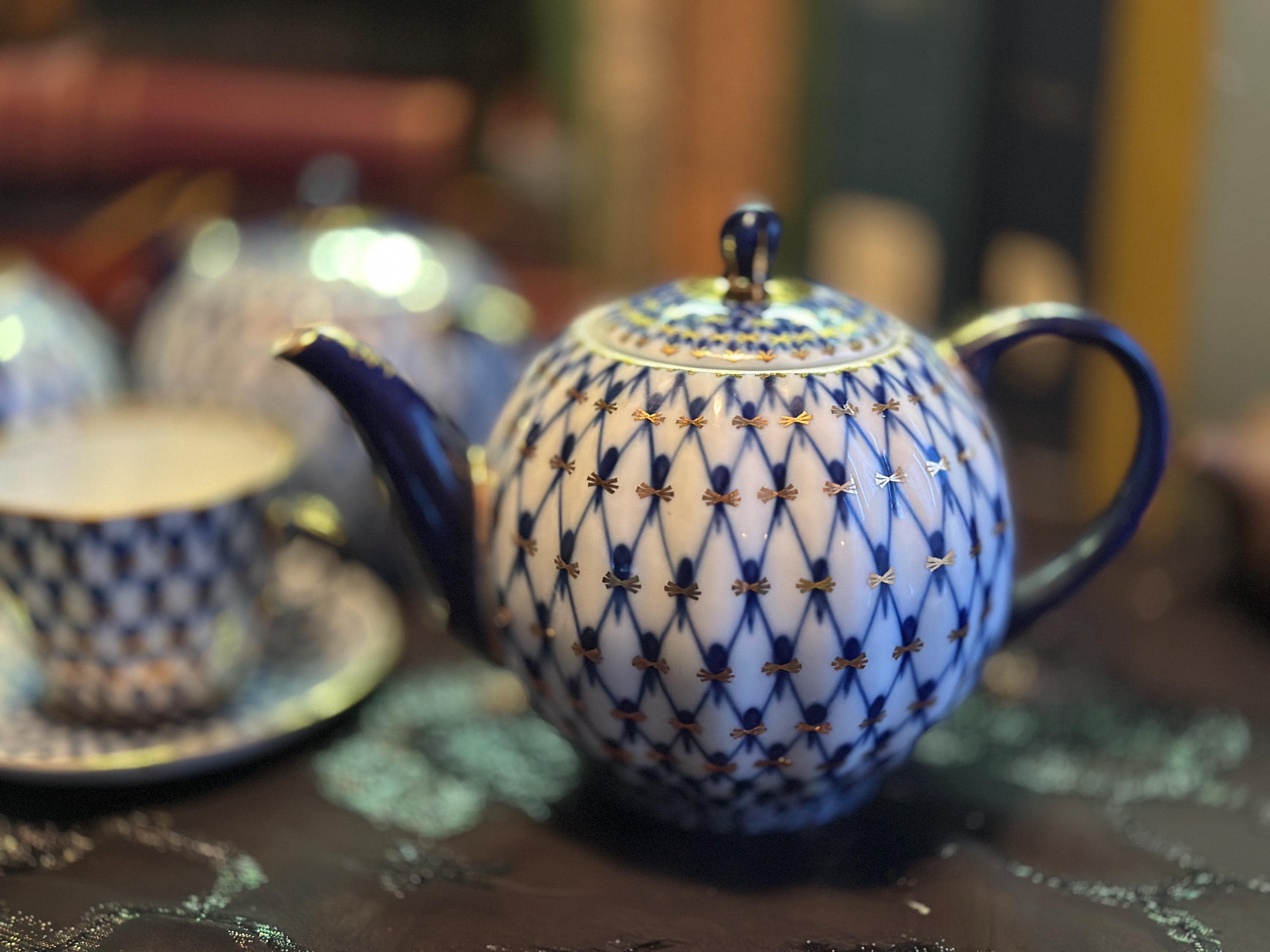 Lomonosov Teapot - Etsy