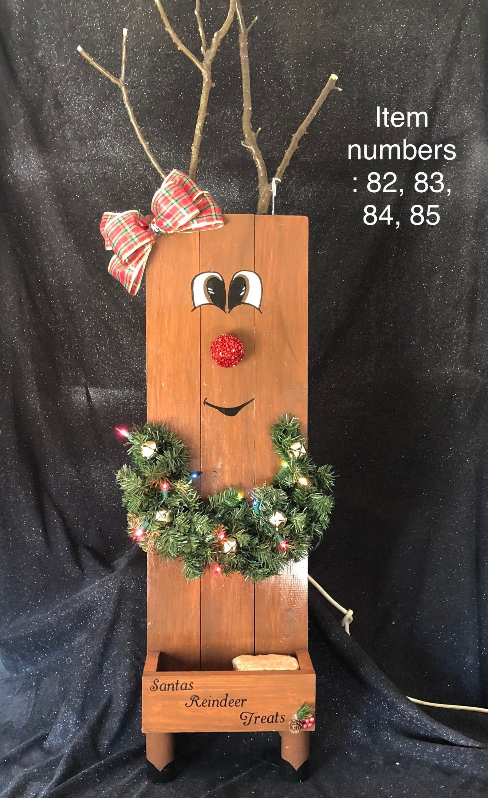 Christmas Light up Reindeer  Etsy