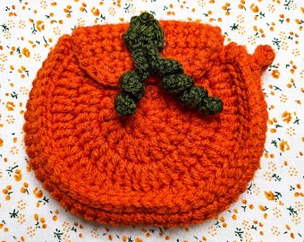 Crochet Pumpkin Wallet