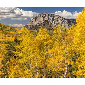 Colorado Mountains Fall Photography, Landscape Canvas and Metal Print Wall Art, Landscape Photo, Rural Wall Decor, Fine Art Print