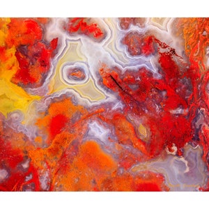Agate Mineral Photography Artwork Abstract, Canvas and Metal Print Wall Art, Nature Photo, Agate Wall Decor, Agate Print