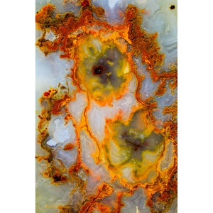 Agate Mineral Photography, Canvas and Metal Print Wall Art, Agate Photo, Agate Wall Decor, Agate Print