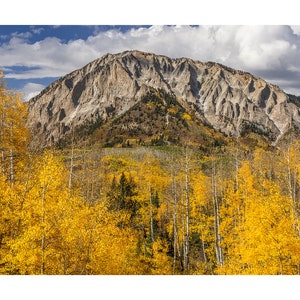 Colorado Mountains Fall Photography, Landscape Canvas and Metal Print Wall Art, Landscape Photo, Rural Wall Decor, Fine Art Print