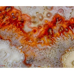 Agate Mineral Photography Artwork Abstract, Canvas and Metal Print Wall Art, Nature Photo, Agate Wall Decor, Agate Print