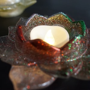 Glitter Candle Holder