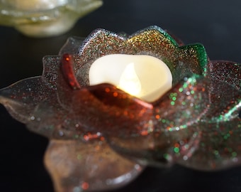 Glitter Candle Holder