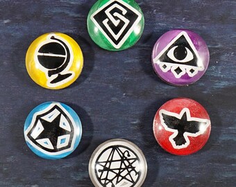 Arkham Horror Mini Magnets | Investigators | Decor