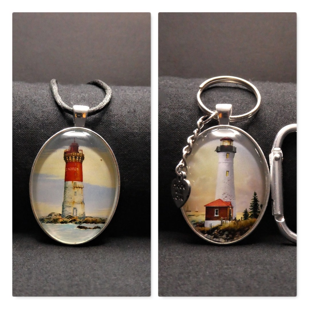 Lighthouse Pendant/keychain Etsy