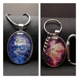 Nymph pendant/keychain
