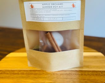 Apple Orchard Simmer Pot Kit – Natural Fall Home Fragrance