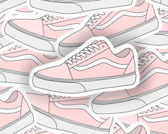 pink van trainers