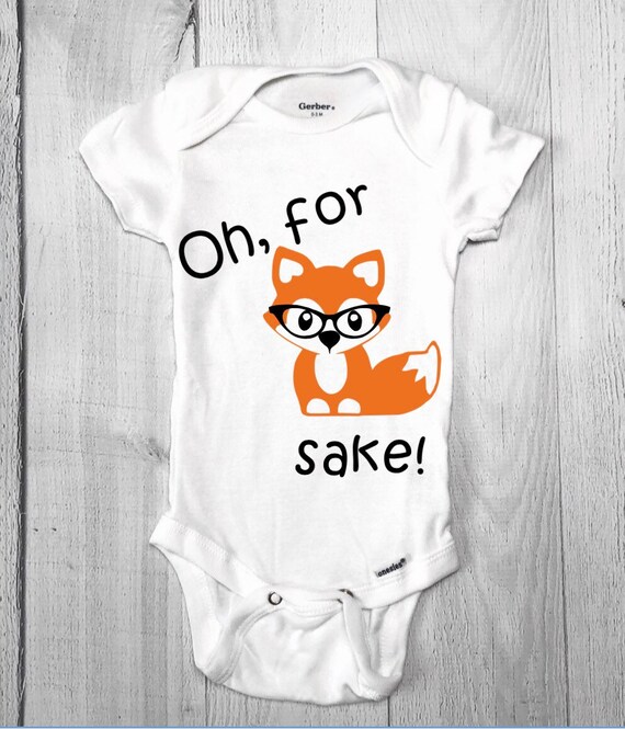 for fox sake onesie