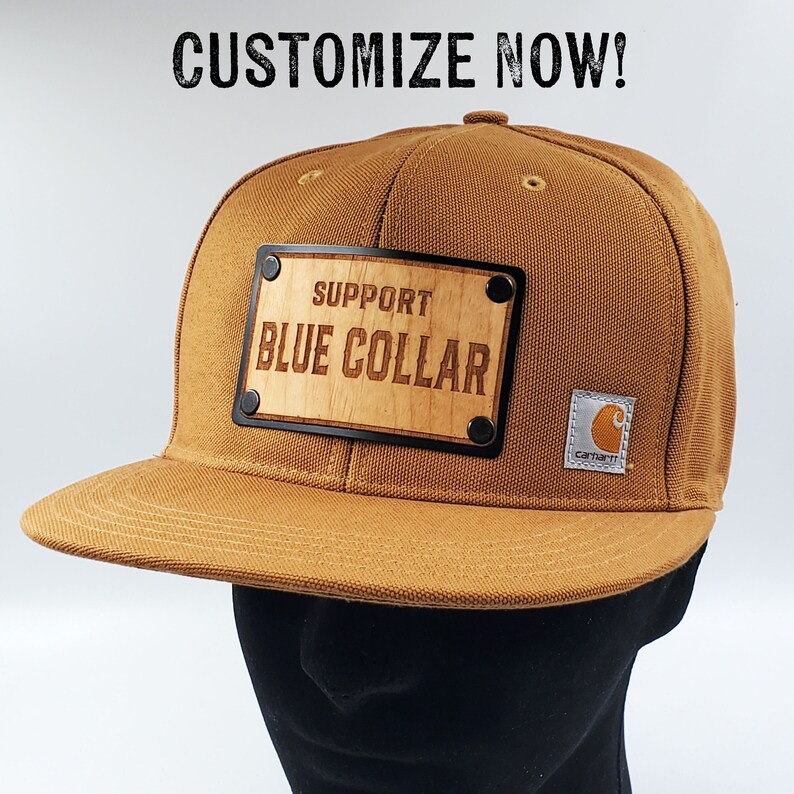 Custom Carhartt Flat Bill Hat With Real 