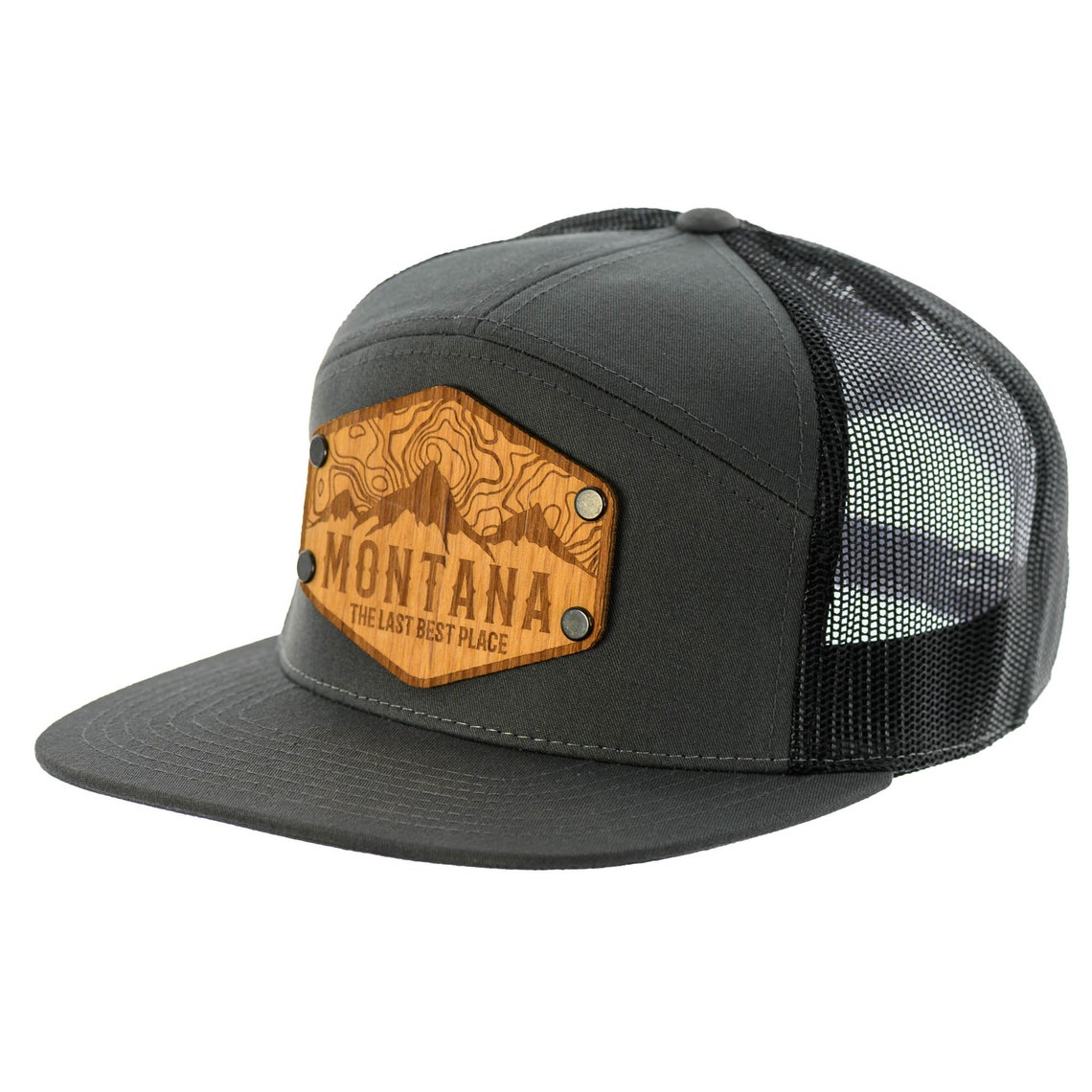 Customizable Logos Personalized Wood Patch Hats Laser cut Etsy