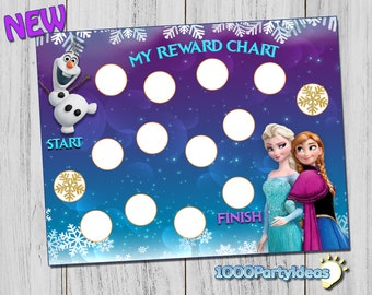 Disney Frozen Reward Chart