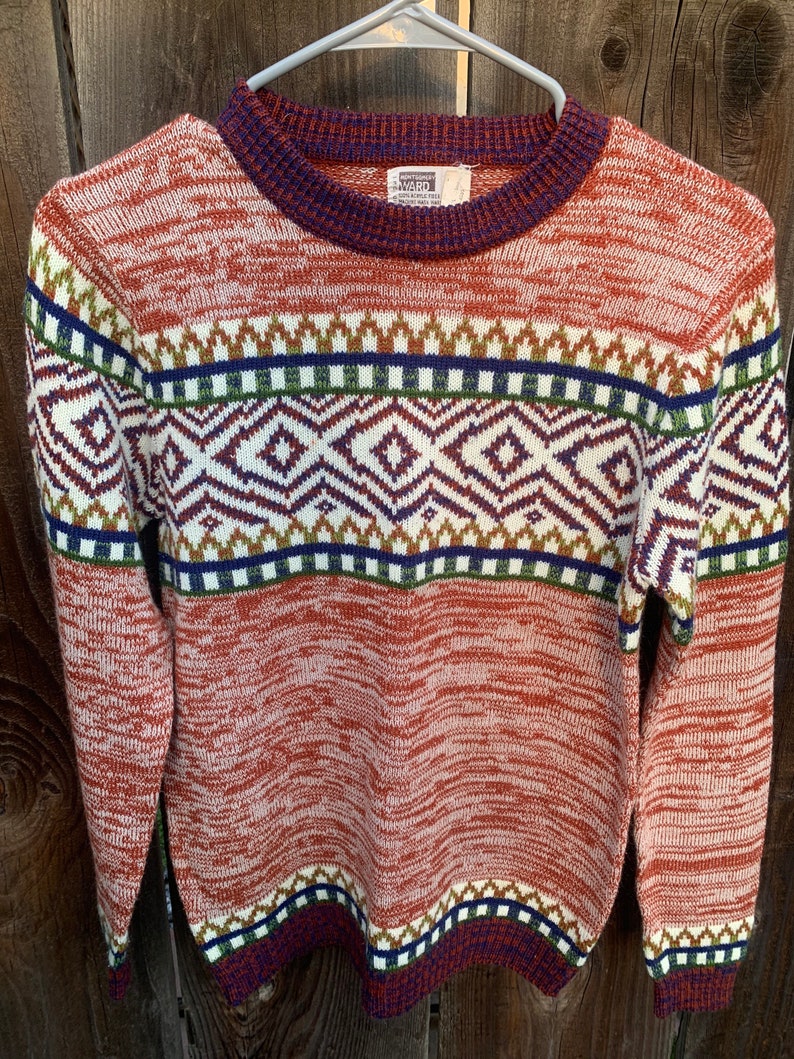 Vintage Ski Sweater image 1