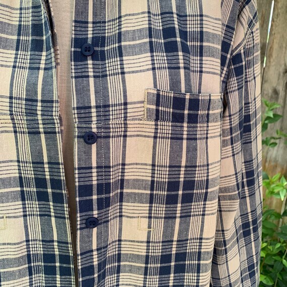 Vintage Plaid Shirt - image 4