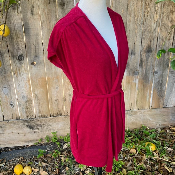 Vintage Terrycloth Cover Up - image 3