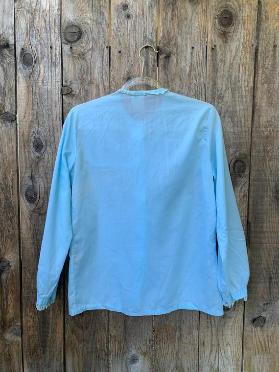 Vintage 60s Ruffle Blouse - image 4