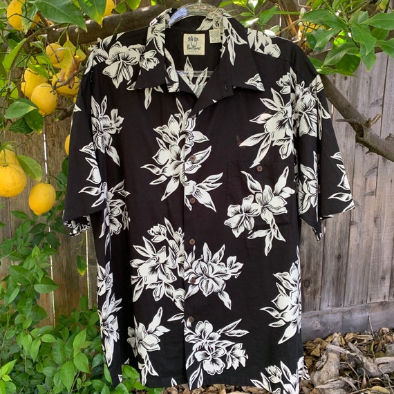 Mens Hawaiian Shirt by Pau Hana Hawaii Sz XL