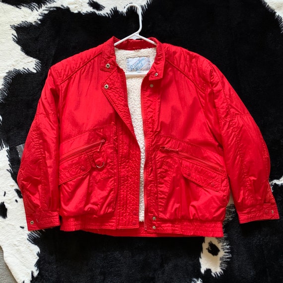 Vintage Red Ski Jacket - image 1