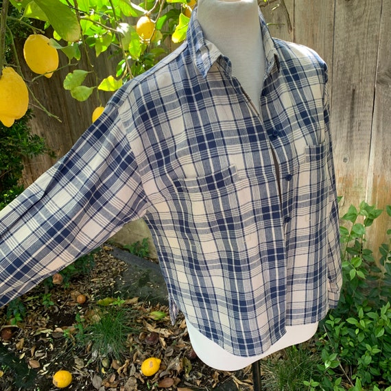 Vintage Plaid Shirt - image 8