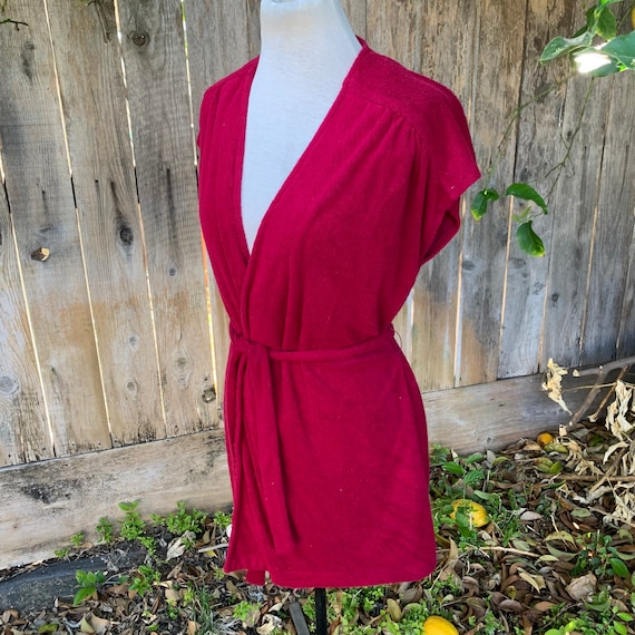 Vintage Terrycloth Cover Up - image 4