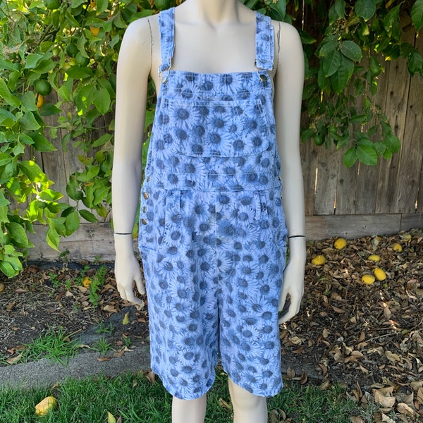 Cassidy Floral Denim Overalls