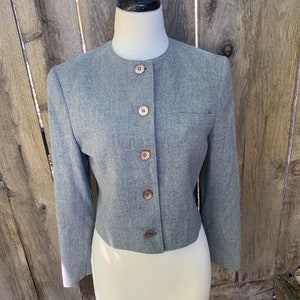 Vintage Pendleton Blazer, Gray