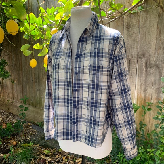 Vintage Plaid Shirt - image 6