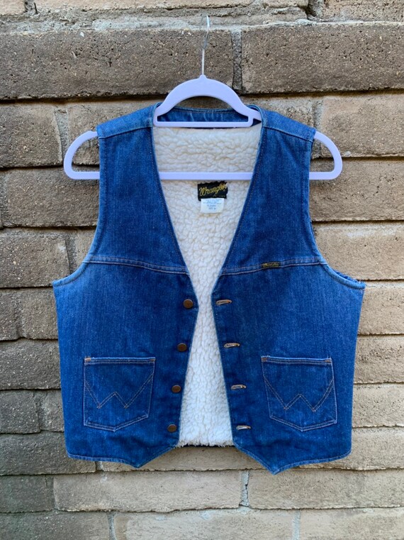 Denim Wrangler Vest
