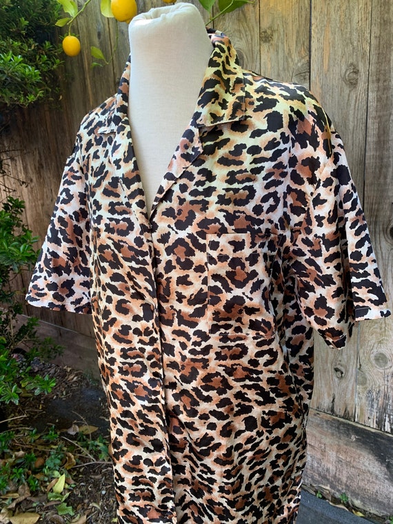 Cheetah Print/Leopard Nightie, Sleep Shirt - image 3