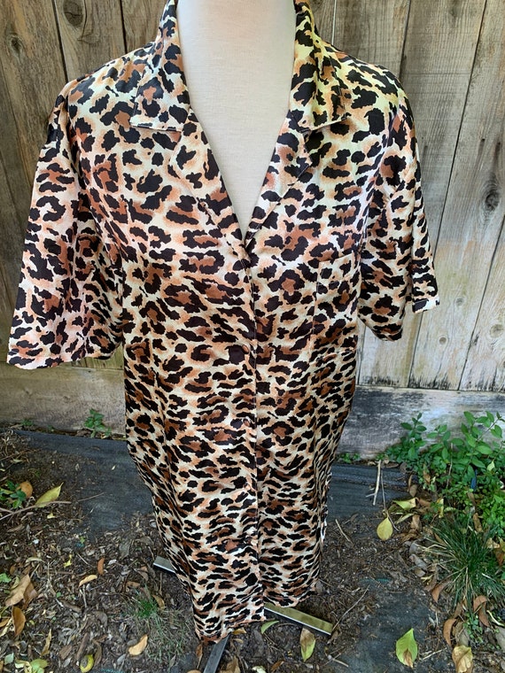 Cheetah Print/Leopard Nightie, Sleep Shirt - image 1