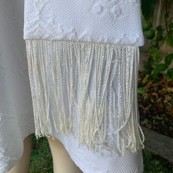 1960s White Wedding Dress - image 7