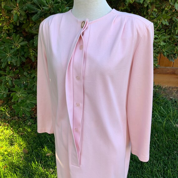 Vintage 80s Pink Dress by Lady Hardin - image 3