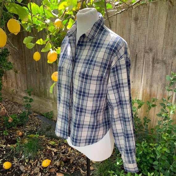 Vintage Plaid Shirt - image 7