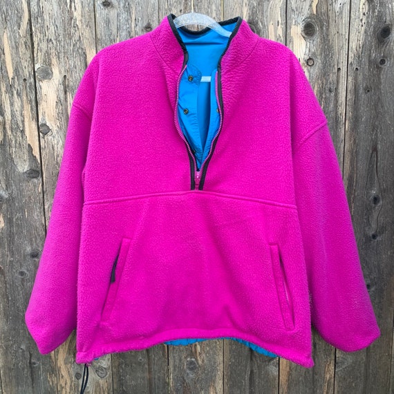 90s Gap Fleece Lined Reversible Jacket - image 2