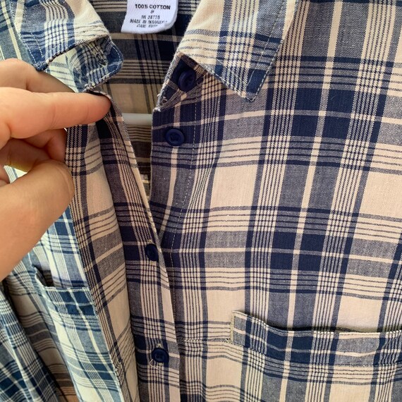 Vintage Plaid Shirt - image 2