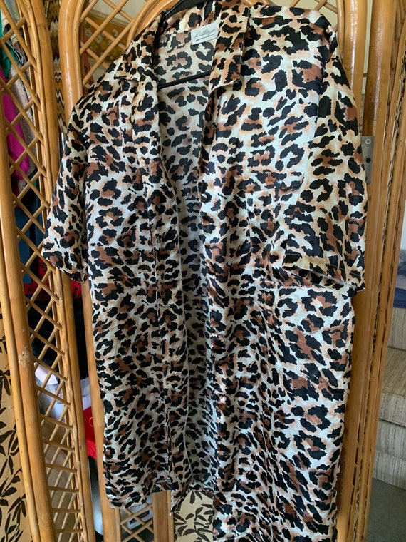 Cheetah Print/Leopard Nightie, Sleep Shirt - image 5