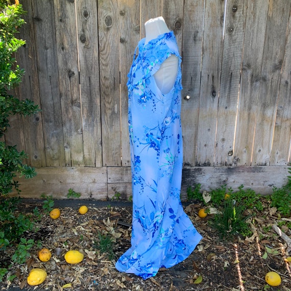 Vintage Hawaiian Darina Dress, Floral Maxi - image 6