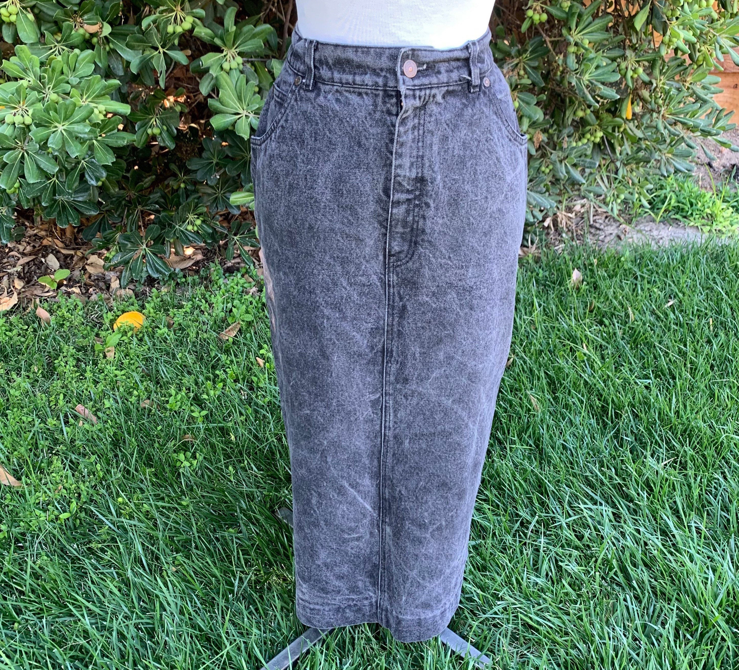 Hardtail denim pencil clearance skirt