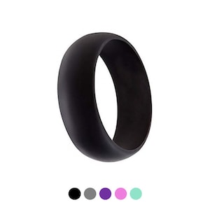 Silicone Wedding Ring | Men&#39;s and Women&#39;s | Many Sizes and Colors
