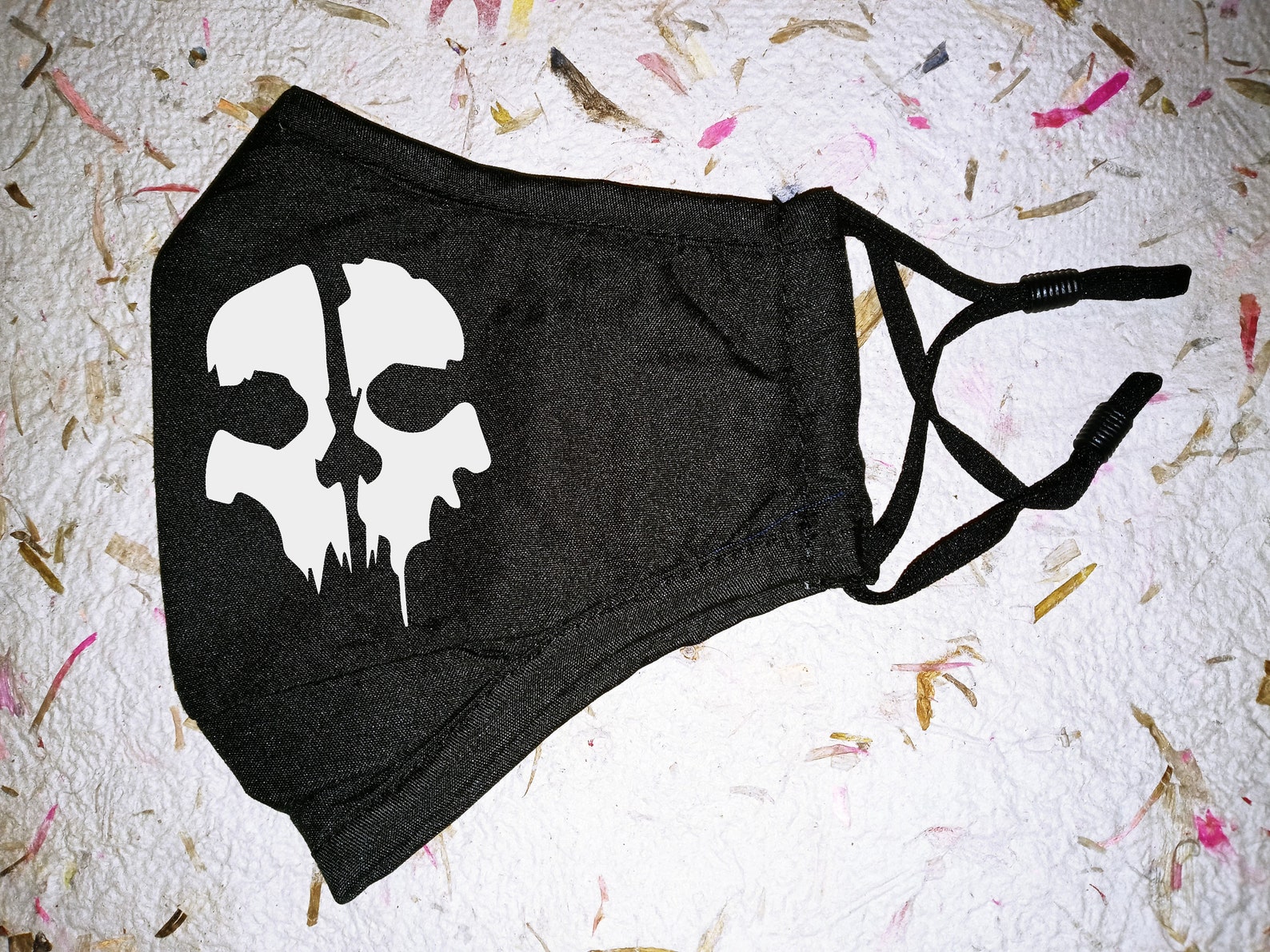 Call of Duty Ghost Mask Face Mask Etsy