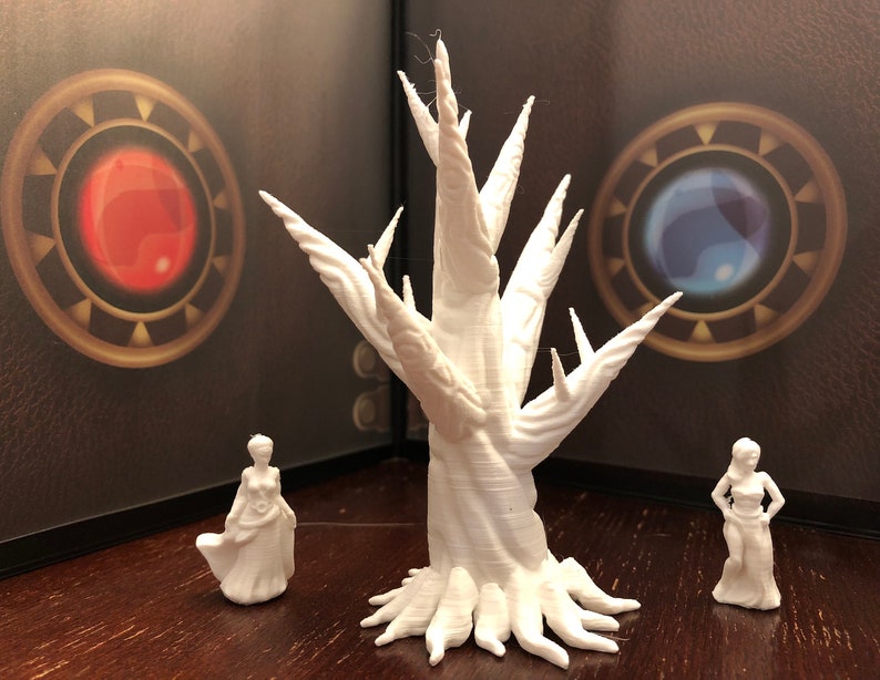 Gaming Terrain Dungeon Terrain Tabletop Gaming 28mm Dagger Tree Terrain Miniatures for your D/&D gaming needs Unpainted Terrain