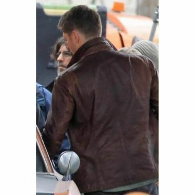Handmade Men/'s Supernatural Season 7 Distressed Genuine Real Leather JacketCoat